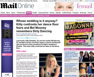 Daily Mail article on First Dance UK