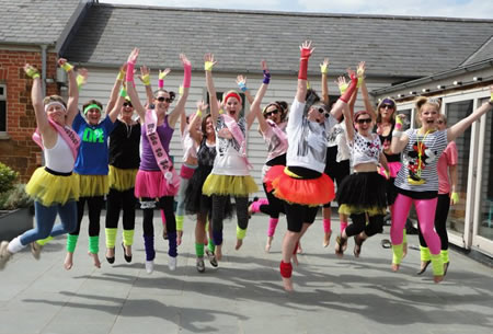 Outdoor hen party