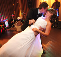 Mr & Mrs Rosenwink wedding dance lean