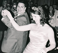 Mr & Mrs Evans' first dance