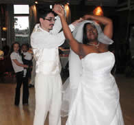 Mr & Mrs Rookes' first dance
