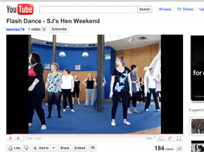 Hen Party Dance Class to Wham